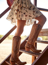 ARIAT Casanova X Toe Western Boots - Womens Cowgirl - Shades of Grain
