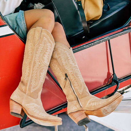 ARIAT Casanova X Toe Western Boots - Womens Cowgirl - Truly Taupe