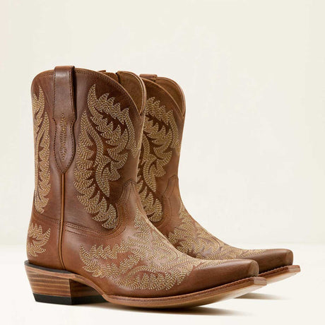 ARIAT Cate X Toe Western Boots - Womens Cowgirl - Shades Of Grain