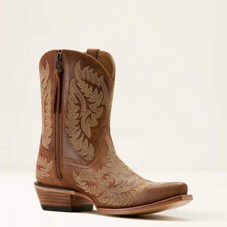 ARIAT Cate X Toe Western Boots - Womens Cowgirl - Shades Of Grain