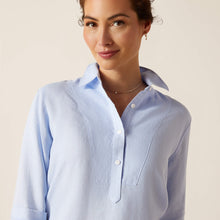 Load image into Gallery viewer, ARIAT Cazadero Blouse - Womens - Chambray Blue Ariat
