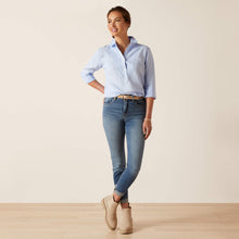 Load image into Gallery viewer, ARIAT Cazadero Blouse - Womens - Chambray Blue Ariat
