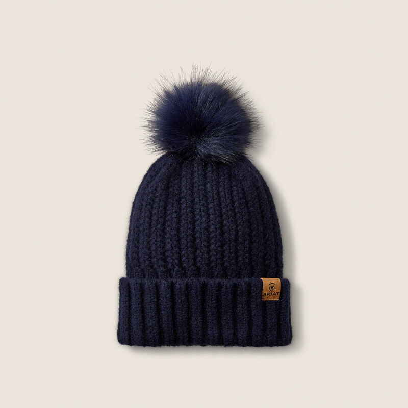 Ariat Chilton Beanie in Navy, front view