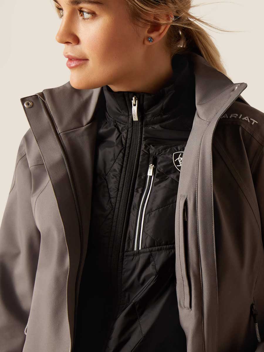 ARIAT Coastal Waterproof Jacket - Women's - Plum Grey