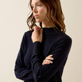 Ariat Coney Sweater in Show Navy, detail view 1