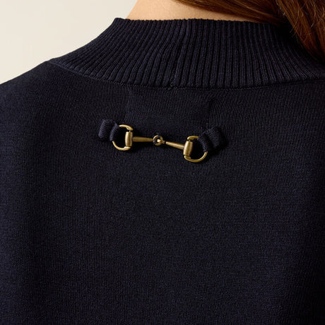 Ariat Coney Sweater in Show Navy, detail view 2