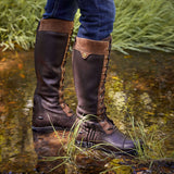 Ariat Coniston Max waterproof insulated women's boots in Ebony Brown, lifestyle view