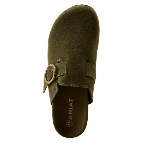 ARIAT Country Mule - Womens - Olive Suede