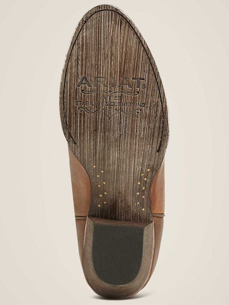 ARIAT Desert Holly Almond Toe Western Boots – Womens – Brown Pearl
