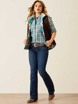 ARIAT Dilon 2.0 Reversible Insulated Gilet - Womens - Mole