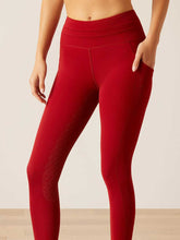 Load image into Gallery viewer, ARIAT Eos 2.0 Full Seat Riding Tights - Womens - Sun-dried Tomato

