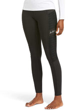 Load image into Gallery viewer, ARIAT Eos Moto Full Seat Riding Tights - Womens - Black
