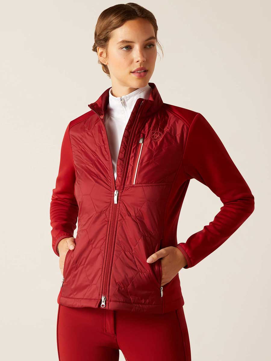 ARIAT Fusion Insulated Jacket - Womens - Sun-Dried Tomato