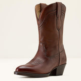 Ariat Grayson R Toe Western Boot in Honey Bee, front three-quarter view