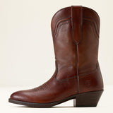Ariat Grayson R Toe Western Boot in Honey Bee, outer side view
