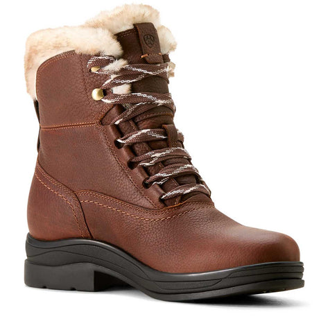 ARIAT Harper Sherpa H20 Waterproof Boots - Womens - Dark Brown Ariat