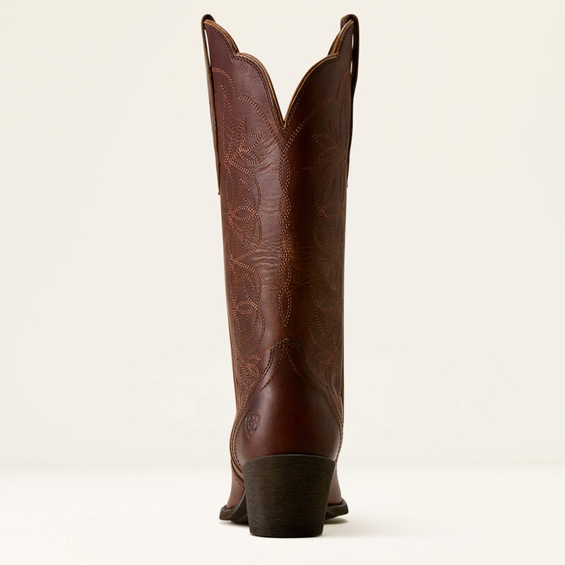 ARIAT Heritage Blossom J Toe Western Boot - Womens - Vintage Caramel
