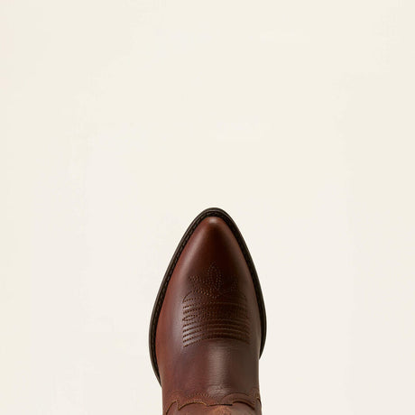 ARIAT Heritage Blossom J Toe Western Boot - Womens - Vintage Caramel