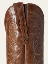 ARIAT Heritage D Toe Stretchfit Western Boots - Womens Cowgirl - Dark Tan
