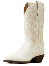 Load image into Gallery viewer, ARIAT Heritage R Toe StretchFit Western Boots - Womens Cowgirl - Distressed Ivory
