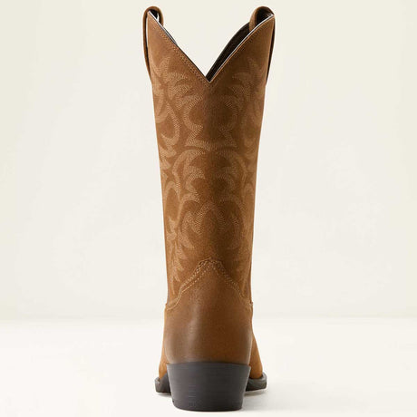 ARIAT Heritage R Toe Western Cowboy Boots - Mens - Dijon Suede
