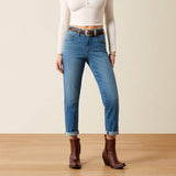 Ariat High Rise Revel Vilma Slim Ultrastretch Straight Leg Jeans in Pomona, front view