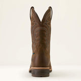 ARIAT Hybrid Rancher U Toe Western Cowboy Boots - Mens - Distressed Brown