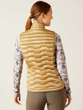 Load image into Gallery viewer, ARIAT Ideal Down Gilet - Womens - Iridescent Fields of Rye
