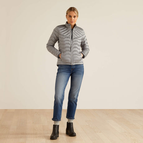 ARIAT Ideal Down Insulated Jacket - Womens - Iridescent Ultimate Grey Ariat