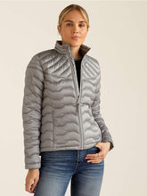 Load image into Gallery viewer, ARIAT Ideal Down Insulated Jacket - Womens - Iridescent Ultimate Grey Ariat
