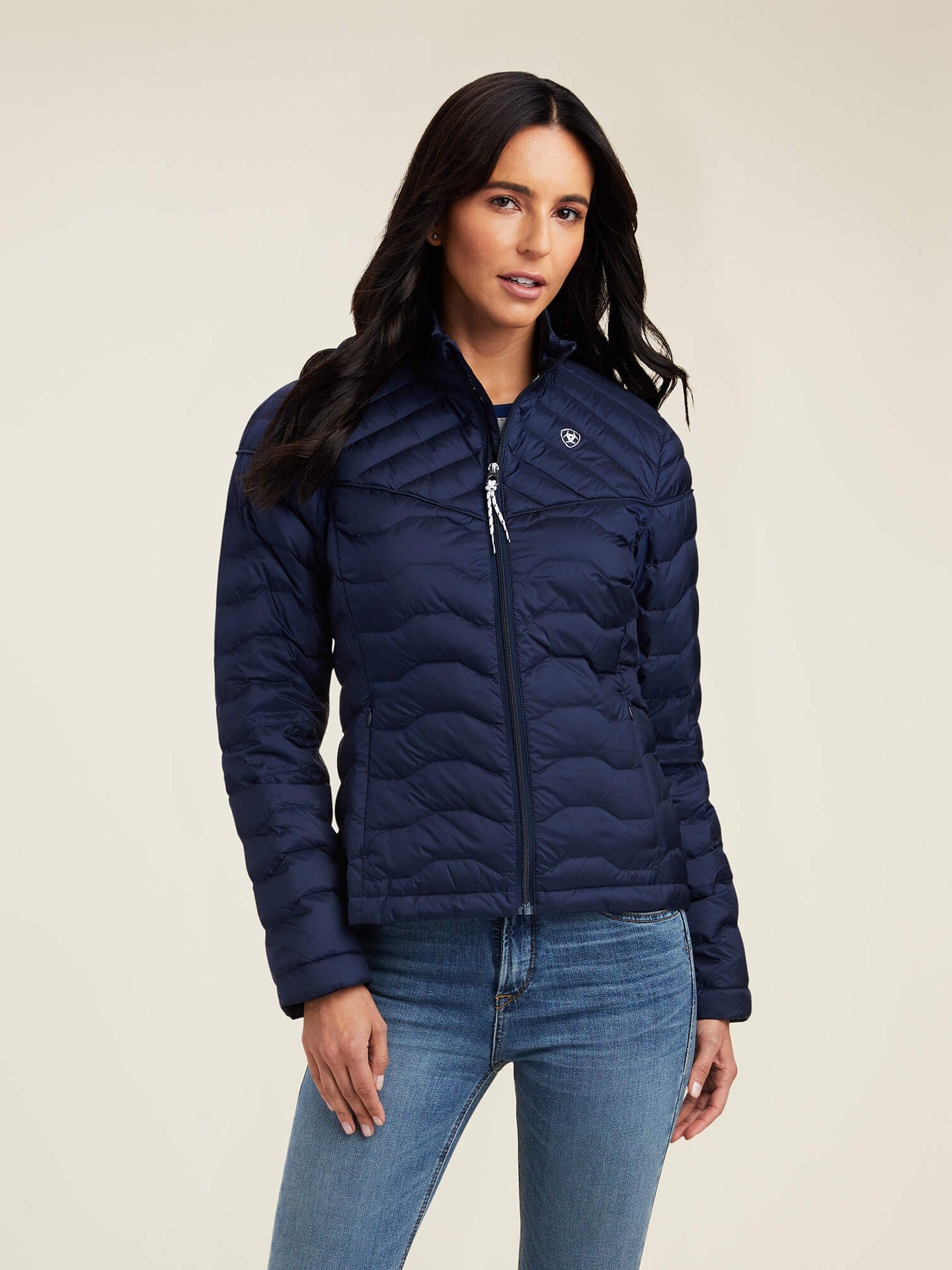 ARIAT Ideal Down Insulated Jacket - Womens - Navy Eclipse Ariat