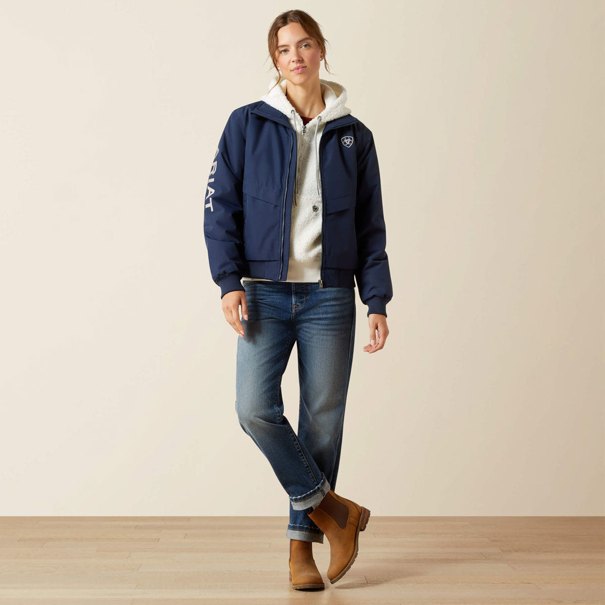 ARIAT Stable 2.0 Jacket - Womens Insulated - Navy
