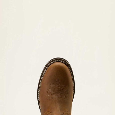 ARIAT Kearney Round Toe Western Boots - Womens - Distressed Brown