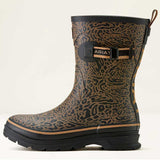 ARIAT Kelmarsh Mid Wellington Boots - Womens - Ocelot Print