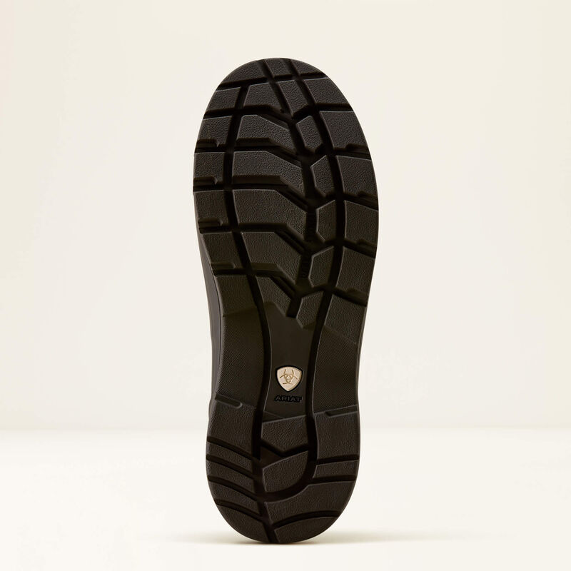 ARIAT Kelmarsh Shortie Rubber Boots - Womens - Chocolate/ Tan Twill