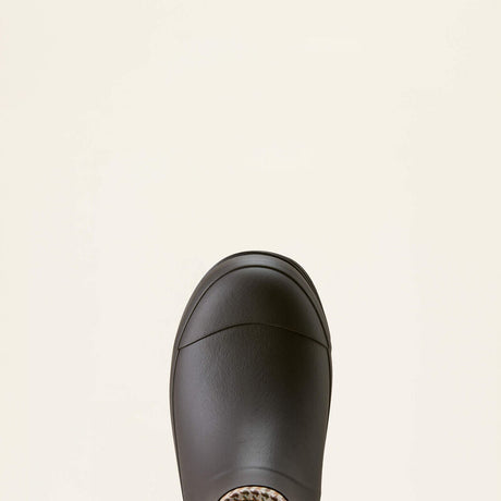 ARIAT Kelmarsh Shortie Rubber Boots - Womens - Chocolate/ Tan Twill