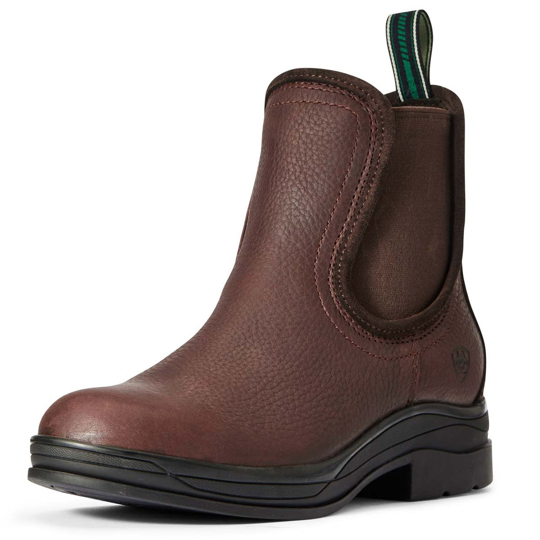 ARIAT Keswick Paddock Boots - Womens Steel Toe - Dark Brown