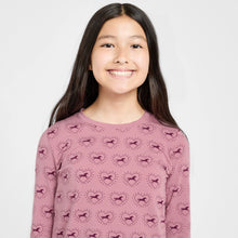 Load image into Gallery viewer, 60% OFF - ARIAT Kids Long Sleeve T-Shirt - Nostalgia Rose Half Drop Print
