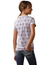 Load image into Gallery viewer, ARIAT Kids So Love T-Shirt -  Half Drop Heather Grey
