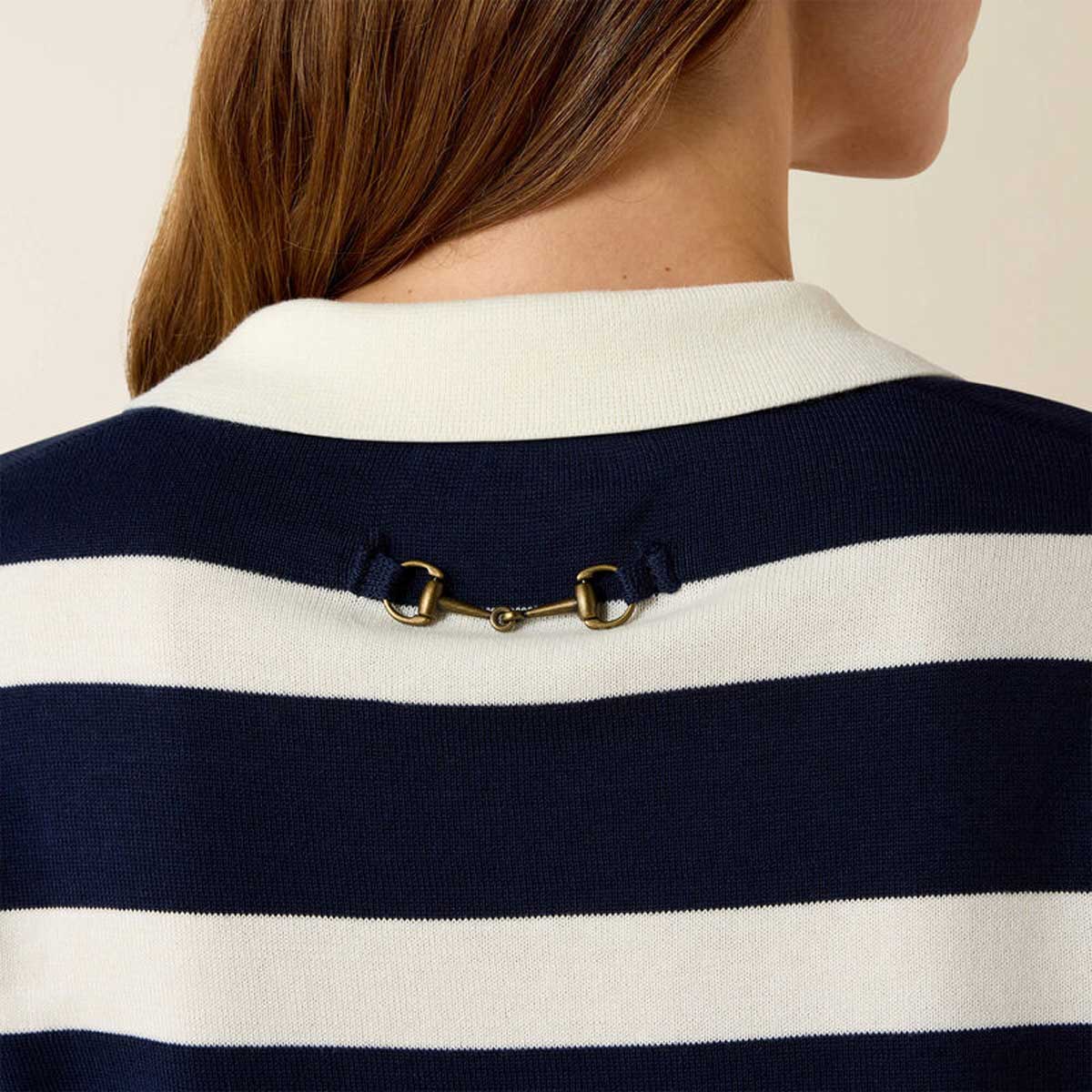 ARIAT Langsett Sweater - Womens - Navy Stripe