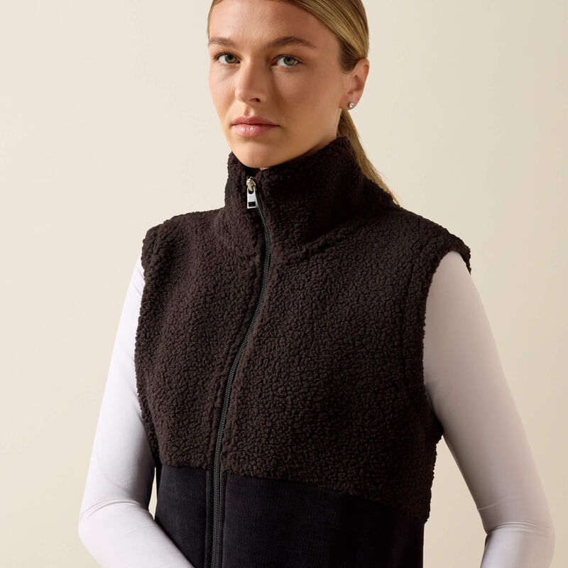 ARIAT Laviolette Full Zip Gilet - Womens - Black