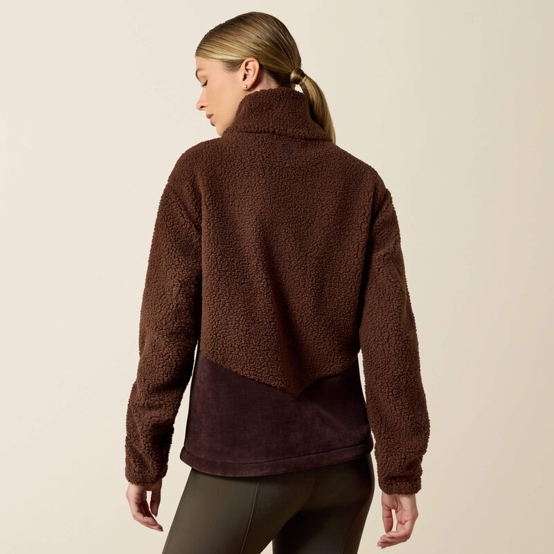 ARIAT Laviolette Full Zip Jacket - Womens - Chocolate Plum