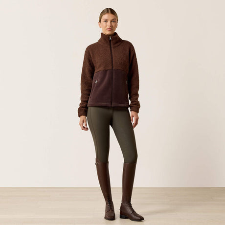 ARIAT Laviolette Full Zip Jacket - Womens - Chocolate Plum