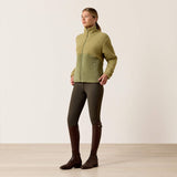 ARIAT Laviolette Full Zip Jacket - Womens - Oil Green