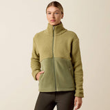 ARIAT Laviolette Full Zip Jacket - Womens - Oil Green