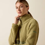 ARIAT Laviolette Full Zip Jacket - Womens - Oil Green