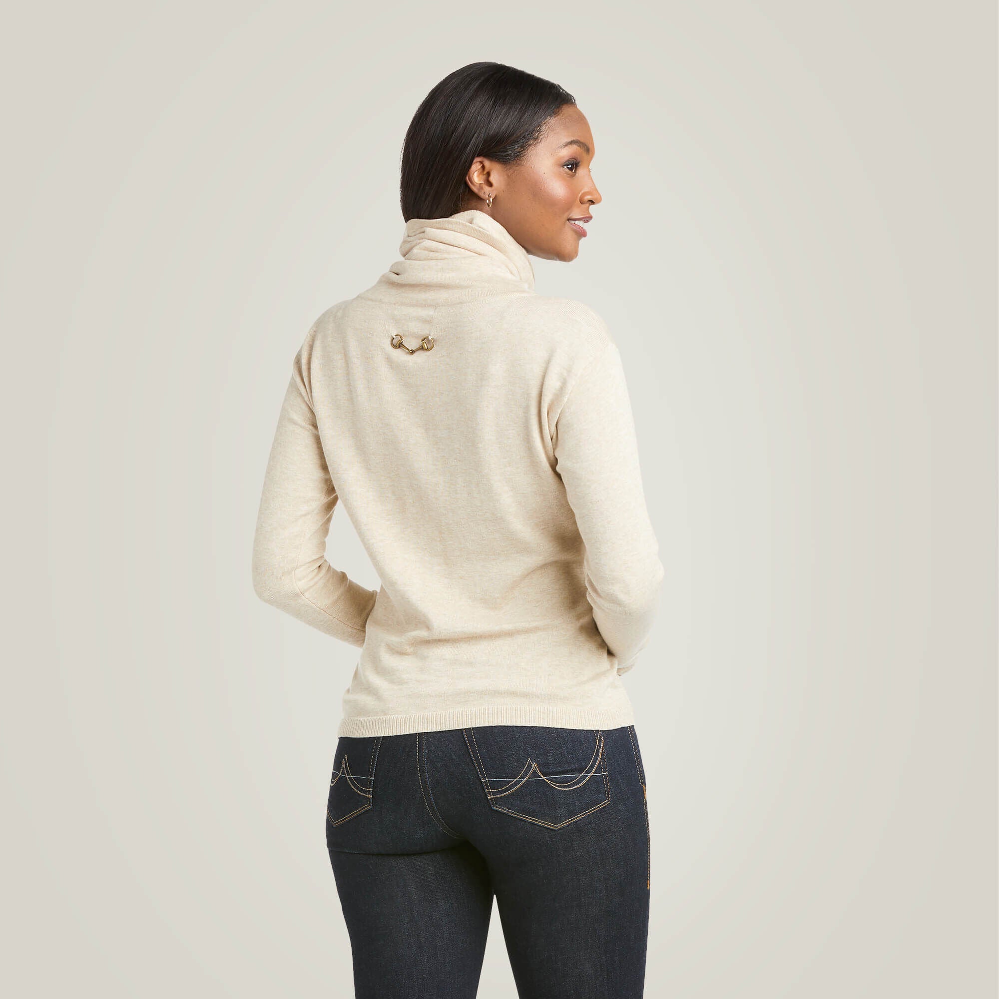 ARIAT Lexi Sweater - Womens - Oatmeal Ariat