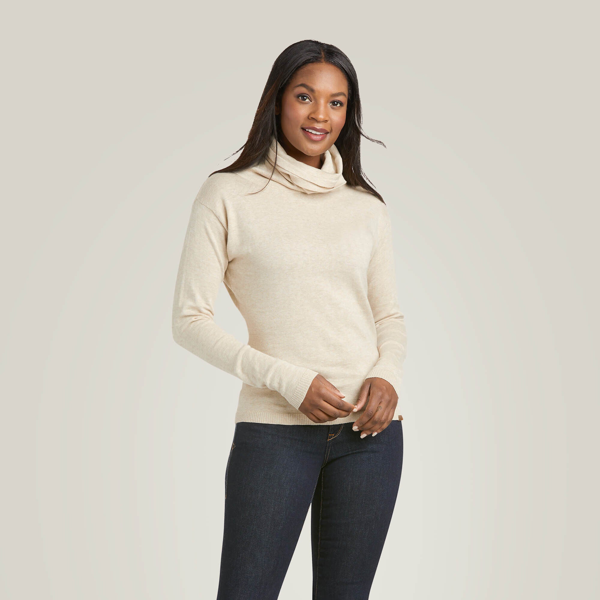 ARIAT Lexi Sweater - Womens - Oatmeal Ariat