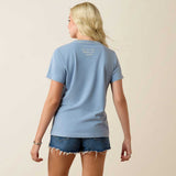 ARIAT Lucky Dreams T-Shirt - Womens - Ashleigh Blue