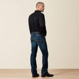 ARIAT M7 Rocker Stretch Legacy Denim Jeans - Men's Straight Leg - Fremont Dark Wash
